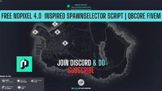 [ FREE ]  SPAWNSELECTOR SCRIPT | QBCORE FIVEM