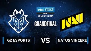 CS:GO - G2 Esports vs. Natus Vincere [Dust2] Map 1 - IEM Cologne 2021 - Grand Final