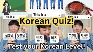 part13)Korean vocabulary quiz with answers - Test your Korean drama Level!!