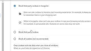 How to Disable Cookies on Google Chrome Browser (Laptop/Desktop)