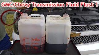 GMC / Chevrolet V8 ATF Transmission Fluid Flush / Exchange (Suburban, Tahoe, Yukon, Sierra, etc)