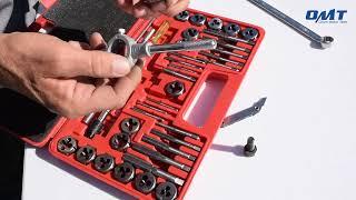 Orion Motor Tech Standard Tap & Die Set: Create and Repair Threads