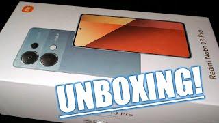 Xiaomi Redmi Note 13 Pro UNBOXING und KAMERA APP Ersteindruck! Deutsch / German