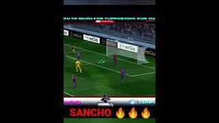 Amazing Goal  Jadon Sancho  #shorts #pes #pesmobile #pes2021