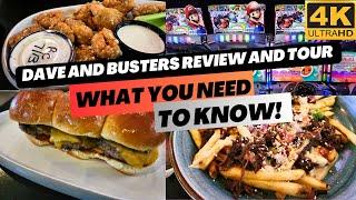 Dave and Busters Restaurant Full Review ADD THIS TO YOUR LIST OF EXPERIENCES