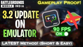 Best Emulator For BGMI After 3.1 Update! | MSI App Player | Gameplay Proof