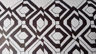 Optical illusion pattern