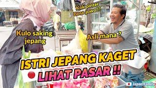 SATU PASAR HEBOH ISTRI JEPANG Belanja pakai bahasa jawa - [ BIKIN NGAKAK SEMUA ]