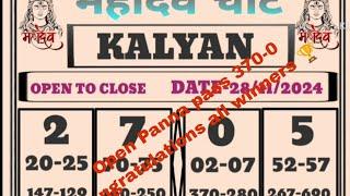 28/11/2024 Today Kalyan chat | Kalyan Matka results| Kalyan Matka results | Kalyan fix OTC