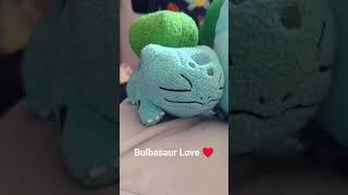 Bulbasaur Plushies #shorts #pokemon #bulbasaur #plushies #subscribe  #merch #moments #chillvibes