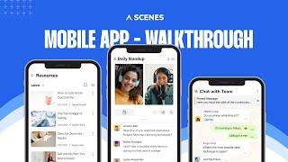 Scenes - The Ultimate Community Platform | Mobile App Demo