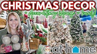 At Home Store CHRISTMAS Decorations 2021 + Decor Ideas | Christmas Decor HAUL | Katie Vining