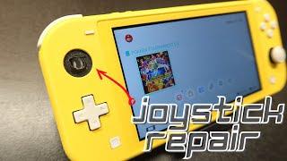 Nintendo Switch Lite Broken Joystick Repair | Fix The Drift | Restoration