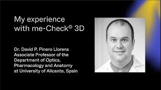 TESTIMONIAL ME CHECK DAVID PINERO- ALICANTE UNIVERSITY, SPAIN