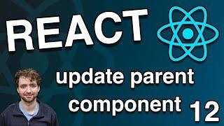 Update Parent Component State in Child Component - React Tutorial 12