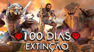 Sobrevivendo 100 Dias no ARK: Extinction