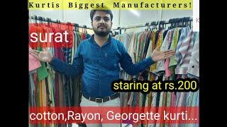 india's Biggest Kurti Manufacturer and Wholesalers | Surat Gujarat @ Kayraah Fashion Pvt.Ltd