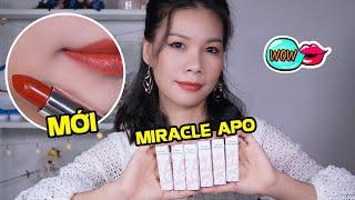 Giải mã son Miracle Apo x An Phương x Chloe Nguyễn - Liệu có đáng mua ? (Review + Swatch)