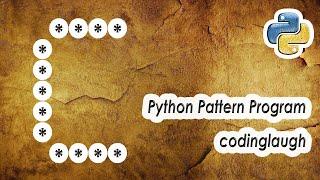 C - Alphabet Shape || Star Pattern || Python Pattern Program || Bangla (বাংলা)