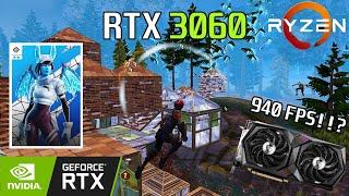  RTX 3060 + Ryzen 5 5600X · Solo Cash Cup · Fortnite CHAPTER 5 · COMPETITIVE SETTINGS
