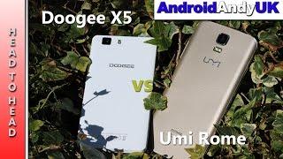 Head to Head: Doogee X5 vs Umi Rome (Budget Android Devices)