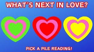 What's Next In Love?Pick A Card Love Tarot/Oracle Reading