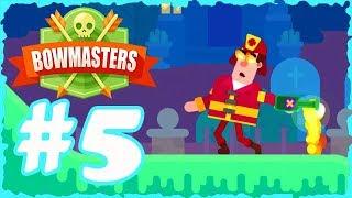 Bowmasters New Characters Upgrades Part 5 #Bowmasters #BowmastersUpgrade #BowmastersGameplay