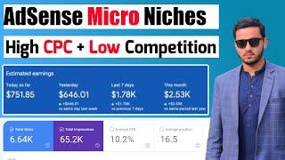 High CPC Micro Niches 2024 | AdSense Micro Niche Research | Low Competition Micro Niches