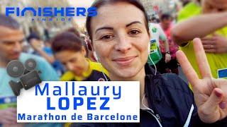 ON COURT LE MARATHON DE BARCELONE 2024 avec MALLAURY LOPEZ 