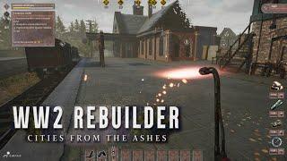 WW2 Rebuilder  Gameplay #2  PC Steam Simulator game 2023