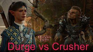 Baldur's Gate 3: "Go on, kiss my foot" - Dark Urge intimated by Crusher