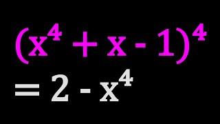 An Interesting Homemade Hexadecic Equation