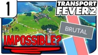 The HARDEST Lets play EVER of Transport Fever 2 Nearly Broke Me...
