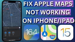 How To Fix Apple Maps Not Working On iPhone/iPad