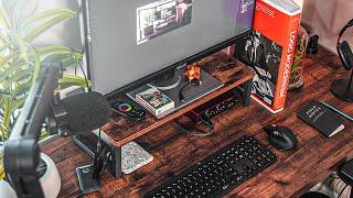 2021 Desk Setup | Graphic Design & Video Editing Workstation