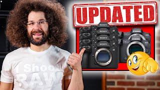 Canon & Sony UPDATE 6 Cameras!!! BUT….
