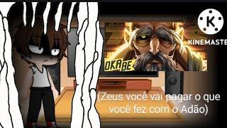 personagens de anime de Baki reagindo(Rap do Zeus)