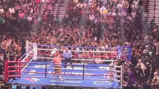 Saul "Canelo" Alvarez vs. Caleb Plant 11th round KO LIVE!!