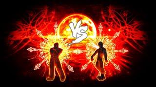 【MUGEN】Big Bang Colonel-R (5p) vs Big Bang Donald-R (1p) (Both sides)