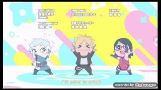 Boruto ending  13 dancing so cute