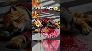 poor Cat Story #shorts #trending#cartoon#youtubeshorts#ai #cat#aiart#vairal#vairalshort