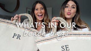 AD | WHAT'S IN OUR BEACH BAG | WE ARE TWINSET