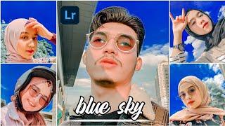 Tutorial lightroom edit foto selfie blue sky ala selebgram | Lightroom mobile android cc