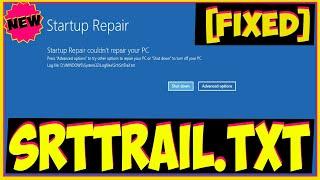 How to Fix SrtTrail.txt in  Windows 10 |  srttrail.txt windows 10 fix