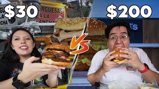 Hamburguesa CARA vs. BARATA - Hamburguesa gigante a sólo $70