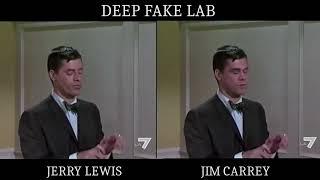 DeepFake Jerry Lewis to Jim Carrey