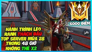 HÀNH TRÌNH HÙNG AKIRA LEO THÁCH ĐẤU 6000 ĐIỂM TOP SERVER MÙA 28 SOLO DUO KHÔNG THẺ X2 RANK CỰC KHỔ