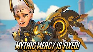  Mercy's Mythic Skin Is FIXED!  Season 15 Mercy - Overwatch 2