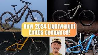 Latest 2024 mid-powered lightweight emtbs compared -  Who is the new king of light electric mtbs?