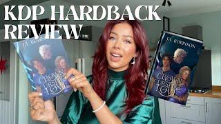 Author Unboxing of Amazon KDP Hardback Hardcover Book | Full Review and Cost Breakdown